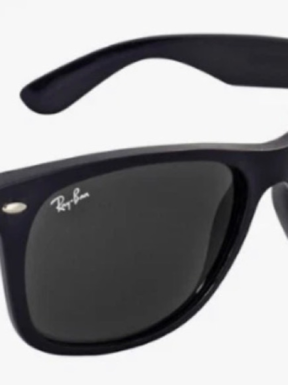 Ray-Ban Polarized New Wayfarer RB2132 901Black Green Sunglasses 58/18/145